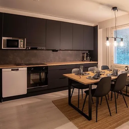 Arctic Forest With Sauna And Near Center *